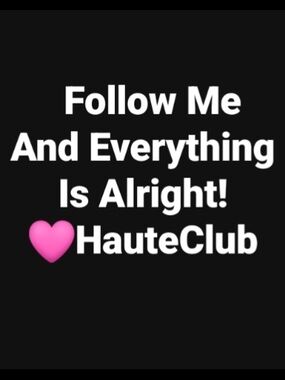 Follow Me And Everything Is Alright!